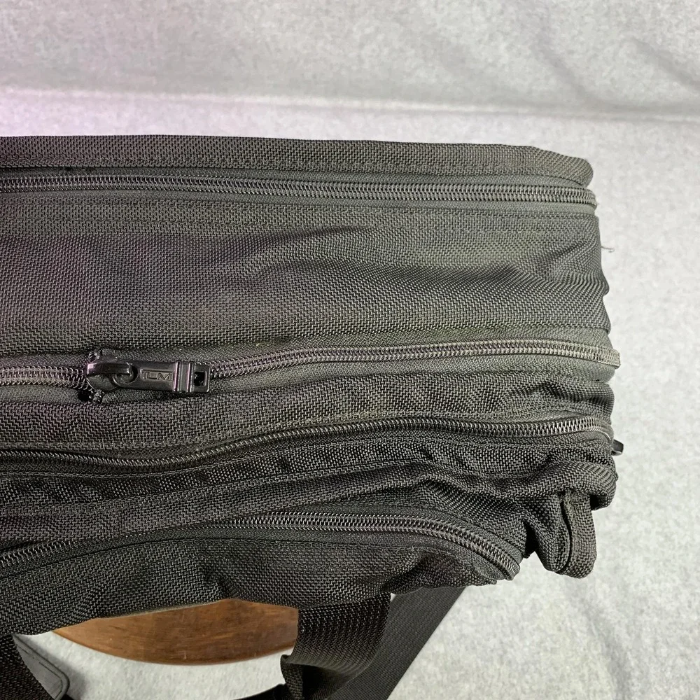 Tumi SafePort Black Ballistic Nylon Laptop Briefcase Shoulder Travel Bag